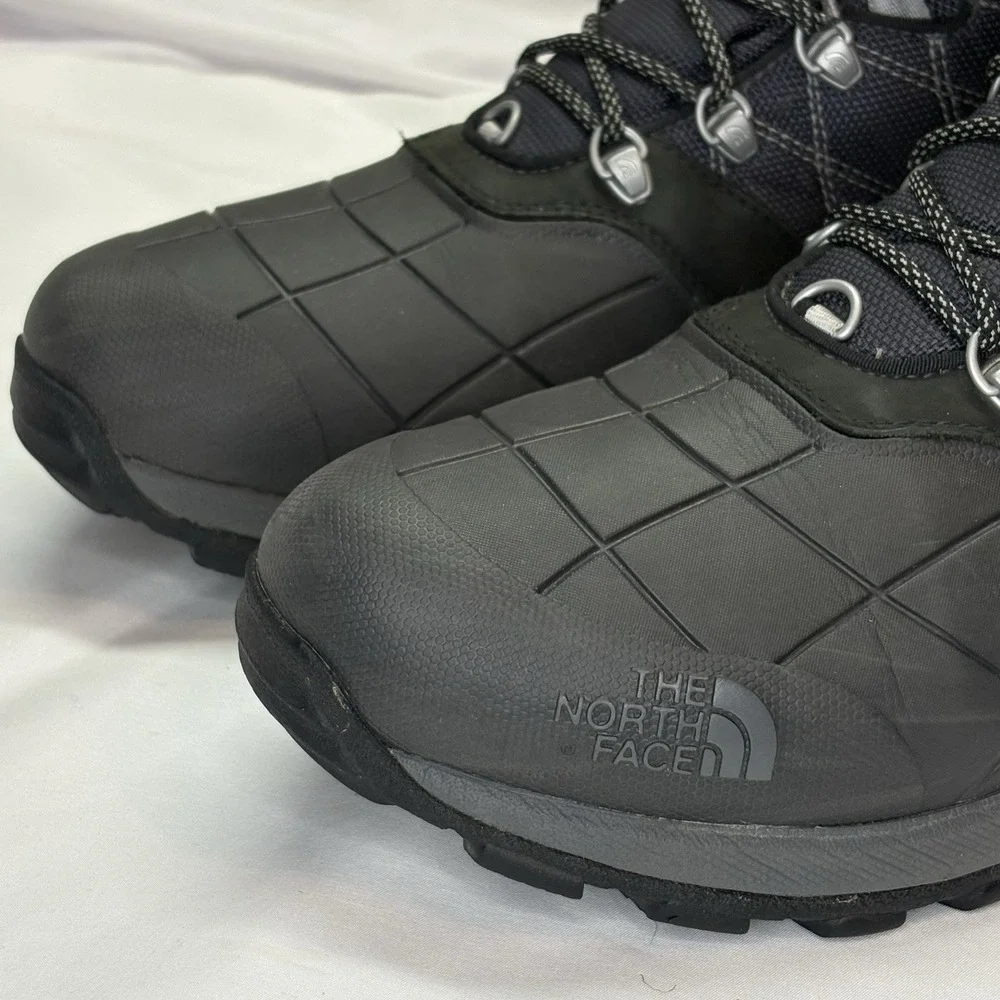 The North Face Snowsquall Mid Boots Mens US 13 Black Waterproof Winter HydroSeal